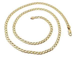 9ct Yellow Gold Necklace 55cm 13.08G