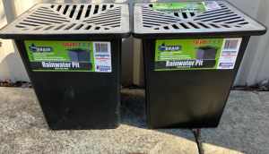 Everhard EasyDRAIN Polymer Rainwater Pit Case x 2 with lids