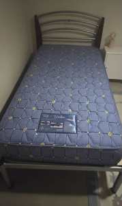 Single bed and New Mattress