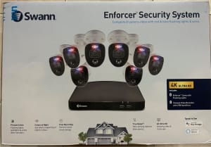 Swann Enforcer Surveillance Security System 4K brand new