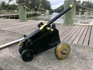 Australian made Hand made cannon made from recycled materials