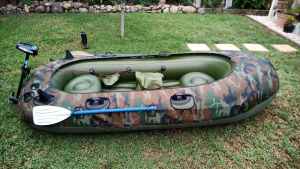 AQUA MARINA wild river inflatable 2 person boat