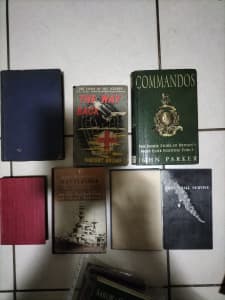Vintage war books, With Haig on the Somme, Battle of Matapan & others