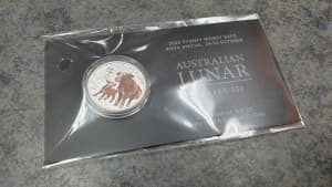 Perth Mint 2021 Year of the Ox 1/4 oz Silver Coloured Coin
