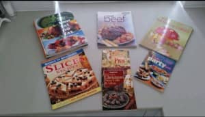 7 x Assorted Cooking Books inc Kids Bday Cakes one with Templates 