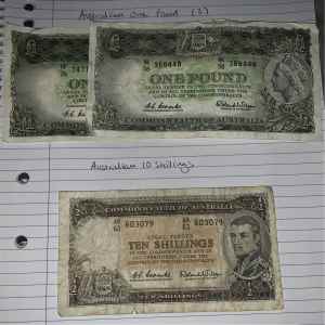 Old Australian notes
