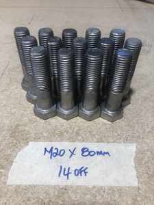 Stainless Bolts mixture of different sizes
