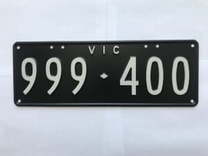 Heritage Style Number Plates