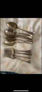 Forks and spoon sterling silver collectors item