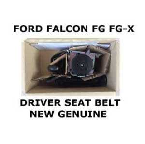 Ford Falcon FG FG-X RHF driver seat belt RHF black XT XR G6 G6E FPV