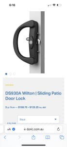 Brand new sliding door handle