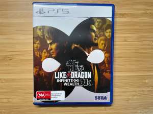 Like a dragon: infinite wealth PS5 game