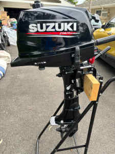 Inflatable 3 meter tender and Suzuki 5HP outboard