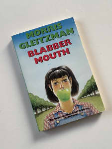 SIGNED MORRIS GLEITZMAN BLABBERMOUTH 90s VINTAGE CHILDREN’S KIDS BOOK