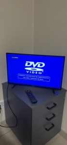 24 inches FHD TV with Built in DVD Player Antenna / HDMI / USB / VGA