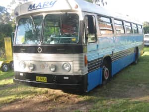 1976 Leyland Lepard bus, partly converted