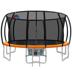 Everfit 16FT Trampoline for Kids w/ Ladder Enclosure Safety Net Rebou