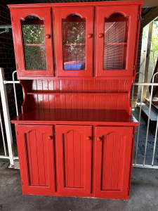 Oh So Red Cabinet