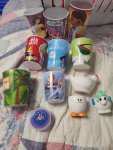 Kids cups and egg cups