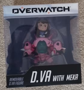 Cute But Deadly D.Va With Mekka Overwatch Figurine