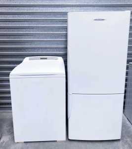 free delivery with 2 month warranty bundel fridge and washer