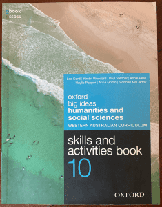 Big Ideas Humanities & Social Sciences 10 WA Curriculum