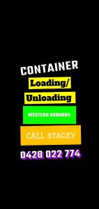 Loading and Unloading Shipping Containers 