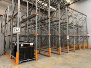 Used Colby Drive-In Pallet Racking 4 Tall x 4 Deep x 3 Wide