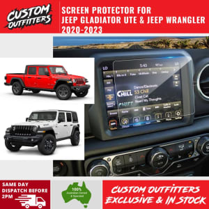 8 Inch Screen Protector to suit Jeep Gladiator JT Centre Console (2019