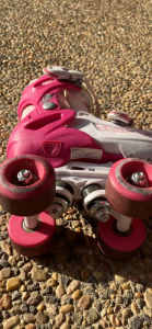 ‘Starlight’ roller skates size 12-2 (adjustable)