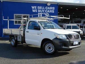 2014 Toyota Hilux Workmate 5 Sp Manual C/chas