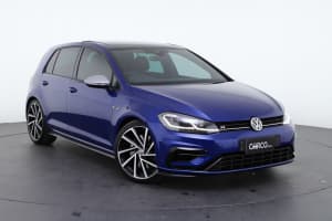 2019 Volkswagen Golf 7.5 MY19.5 R DSG 4MOTION Blue 7 Speed Sports Automatic Dual Clutch Hatchback