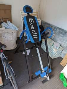 Inversion table for back pain