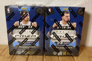 2x23-24 Prizm blaster box, NBA basketball cards ✨