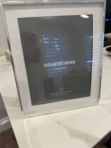 Country Road Silver Plated Photo Frame - extra large