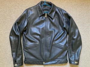 Mars of Melbourne steerhide leather motorcycle jacket
