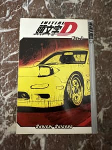 Tokyopop initial D Japanese manga first issue volume 1