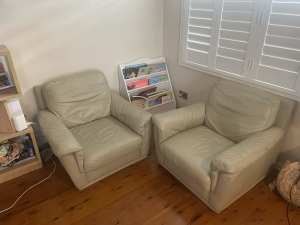 2 x kids armchairs