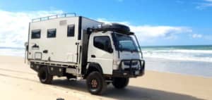 4.2m Slideon Fuso Canter Truck (single cab) 4x4 Off-road