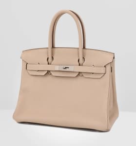 Replica Hermes Touch Birkin 25cm Limited Edition Taupe Bag