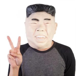 Kim Jong Un Party Costume Mask Madheadz Funny Korea resident Dictator