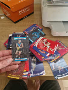 Afl teamcoach 3d icons trading cards rare 