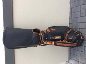 Honma STAFF golf bag with tag