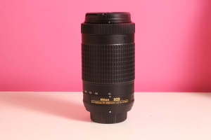 Nikon AF-P DX NIKKOR 70-300mm f/4.5-6.3G ED VR APS-C Nikon F Lens EXC!