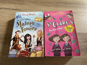 2 x Enid Blyton Books - Malory Towers/St Clare’s
