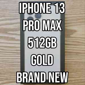 Iphone 13 Pro Max 512GB Gold Brand New Australian Model Unlocked