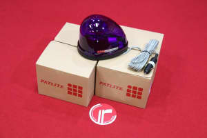 Patlite flashballs JDM bosozoku kyusha flashing light purple kaido
