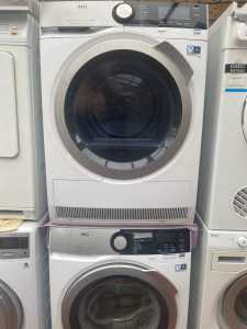 AEG 8000 SERIES 8KG washer and HEAT PUMP DRYER, excellent condition