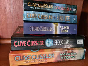 Clive Cussler Book Pack $25