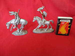 Pewter figurines - Native American Indians $40 EACH or 2 for $70